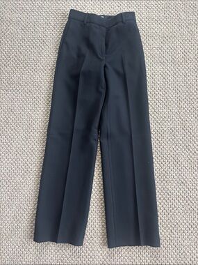 Babaton Black Flat front Trousers